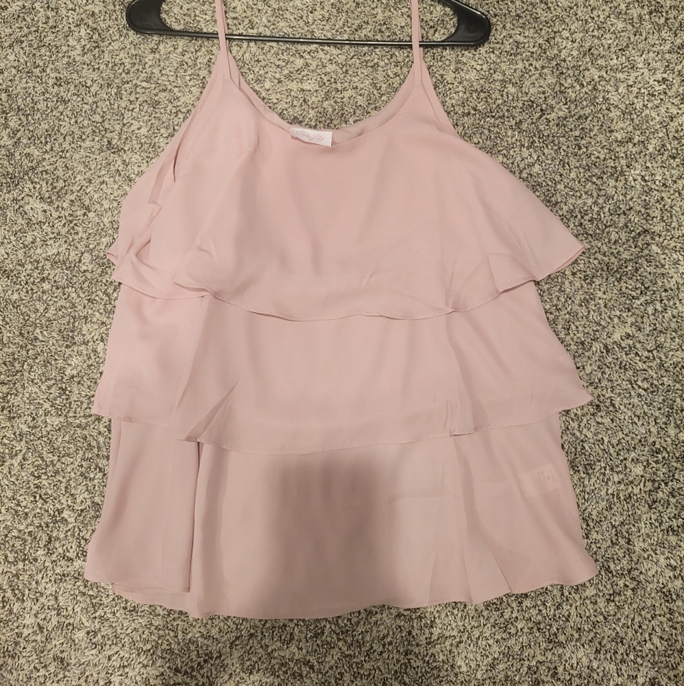 Pink lilly Tank top